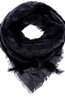 Gucci Logo Scarf - Lyst