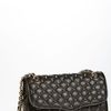 Marc Jacobs Quilting Ginger Leather Shoulder Bag in Black (black/ silver) - Lyst