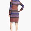 Missoni Stripe Knit Dress in Multicolor (black blue purple) - Lyst