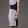 Narciso Rodriguez Cumberbun Dress in Gray (grey) - Lyst