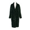 Revillon Maxi Coat in Deep Green Dyed Mink Fur in Green - Lyst
