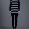 Stella Mccartney Striped Sweater in Gray (grey) - Lyst
