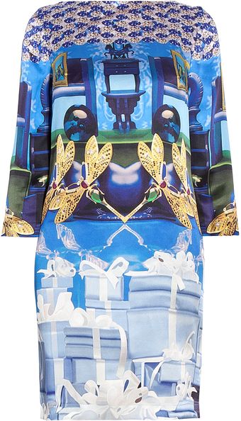 Mary Katrantzou Sphinx 34 Slv Silkdrs - Lyst