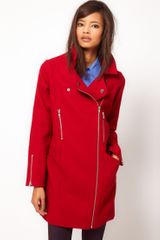 ASOS Collection Asos Biker Cocoon Coat