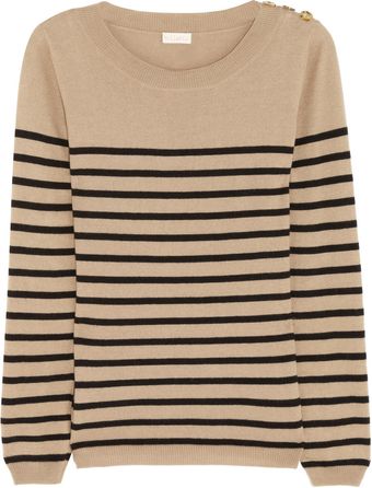 Collette By Collette Dinnigan Striped Knitted Sweater - Lyst