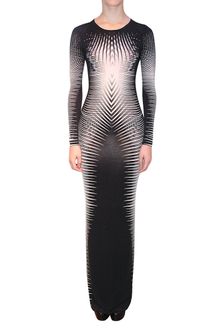 Gareth Pugh Long Cashmere and Viscose Dress - Lyst