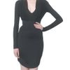 Givenchy Stretch Jersey and Viscose Dress in Black - Lyst