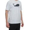 Jil Sander Whale Print Cotton Tshirt in White for Men - Lyst