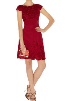 Karen Millen Coloured Lace Beaded Dress - Lyst