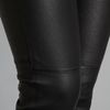 Michael By Michael Kors Skinny Leather Trouser in Black - Lyst