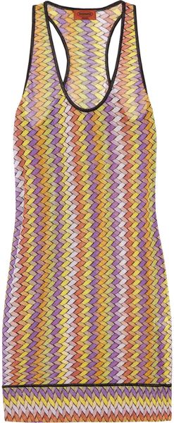 Missoni Crochet-knit Beach Dress - Lyst