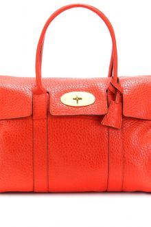 Mulberry Bayswater Shiny Grain Pebbled Leather Tote - Lyst