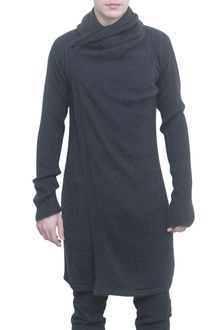 Rick Owens Oversized Cardigan with Hood - Lyst