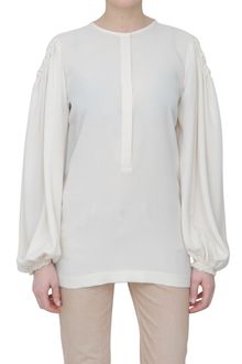 See By Chloé Silk Blouse - Lyst