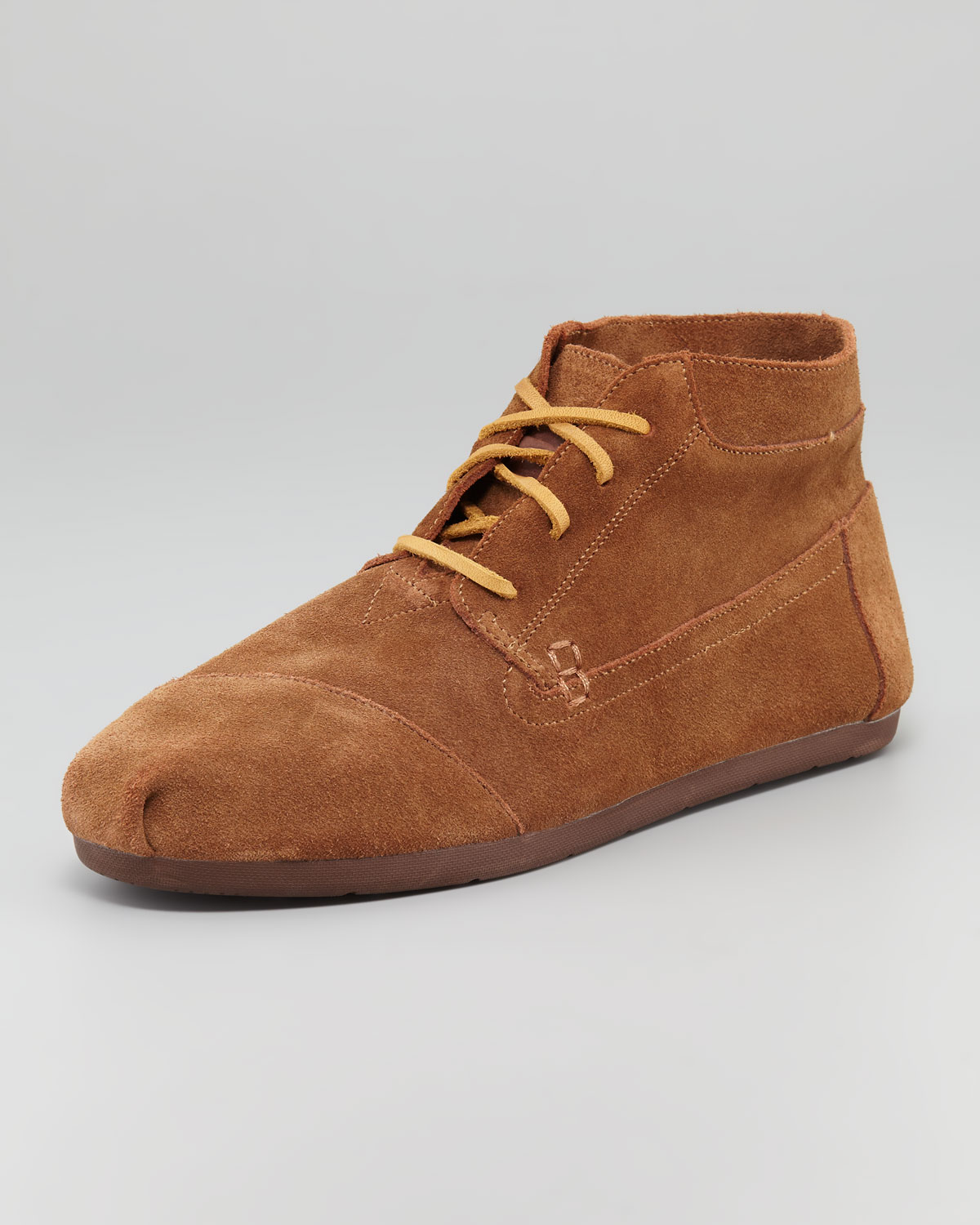 Toms Suede Chukka Boot In Brown For Men Lyst 8044