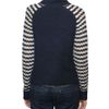 Tory Burch Woolen Carey Pull in Blue - Lyst