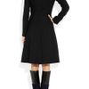 Victoria Beckham Wool Coat in Black - Lyst