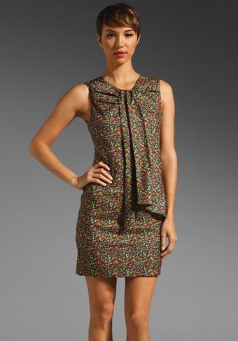 Z Spoke by Zac Posen Shift Dress in Floral Pr - Lyst