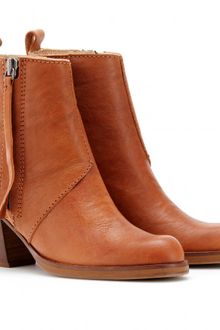 Acne Pistol Short Boots - Lyst