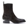 Alexander Wang Anouck Chelsea Boots with Cutout Heel in Brown (chocolate) - Lyst