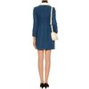 Carven Doulbebreasted Wool Coat with Wool Fleece Collar in Blue - Lyst