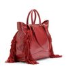Christian Louboutin Justine Shopper Tote in Red - Lyst