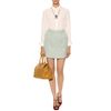 Dolce & Gabbana Jacquard Woven Mini Skirt in Gold - Lyst