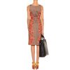 Erdem Sasha Printed Dress in Beige (hazelnut) - Lyst