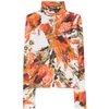 Erdem Kelly Printed Turtleneck Pullover in Orange (pine) - Lyst