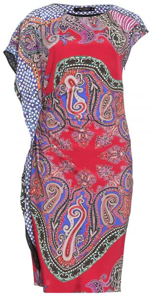 Etro Paisley Print Dress - Lyst