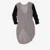 Helmut Lang Preorder Plaited Boucle Colorblock Sweater in Gray (grey) - Lyst
