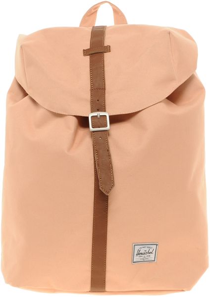 beige backpack herschel