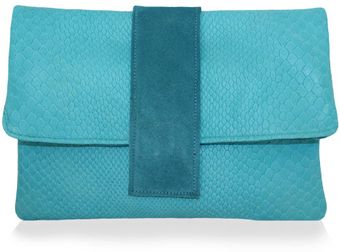 Julie K Handbags Sasha Aqua Boa - Lyst