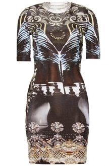 Mary Katrantzou Nebraska Thick Jersey Dress - Lyst