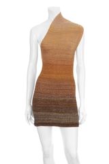 Missoni One Shoulder Mini Dress