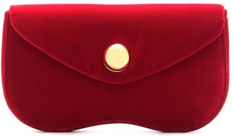 Miu Miu Velvet Clutch - Lyst