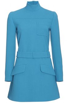 Miu Miu Wool Shiftdress - Lyst