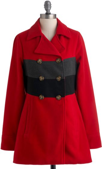 ModCloth North Woods Coat - Lyst