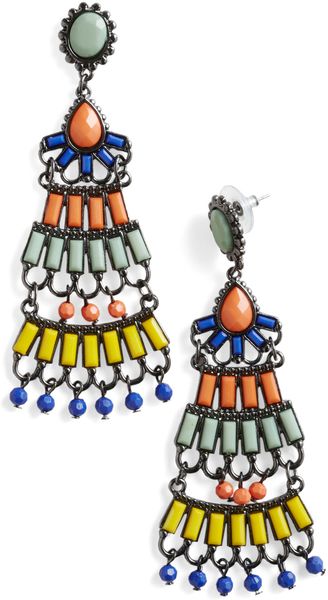 ModCloth Tapas Tonight Earrings - Lyst