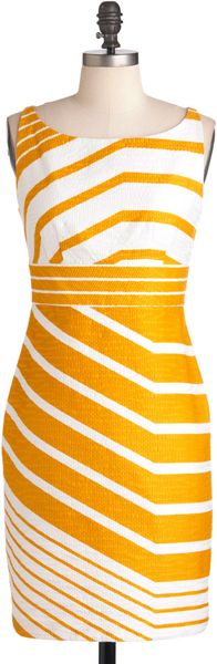 ModCloth Sweet As Honeycomb Dress - Lyst