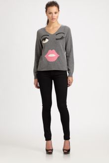 Moschino Cheap & Chic Eye Cashmere Sweater - Lyst