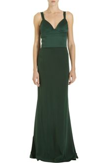 Narciso Rodriguez Top Stitched Bodice Gown - Lyst