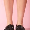 Nasty Gal Hellraiser Loafer Black in Black - Lyst