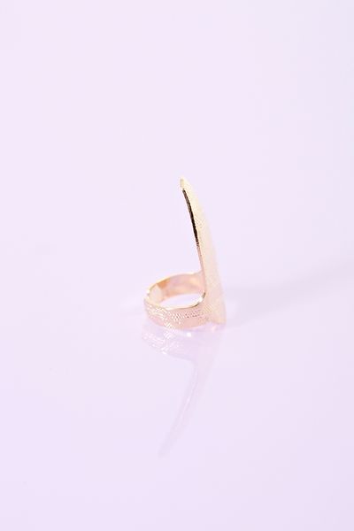 Nasty Gal Talon Ring in Gold - Lyst