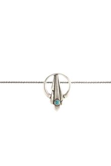 Pamela Love Antique Silver and Turquoise Necklace - Lyst
