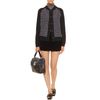Proenza Schouler Contrast Jacquard Reversible Cardigan in Gray - Lyst
