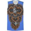 Stella Mccartney Floral Printed Top in Blue - Lyst