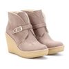Stella Mccartney Kickapoo Faux Suede Ankle Boots in Pink - Lyst