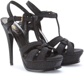 Yves Saint Laurent Tribute 105 Platform Sandals - Lyst