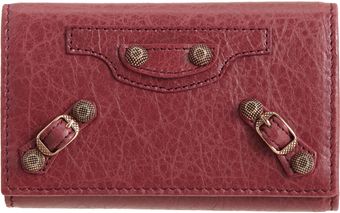 Balenciaga Arena Giant Nickel Key Case - Lyst